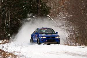 Connor Himes / Elliot Prusi Subaru Impreza on SS2, Nemadji Trail West I.