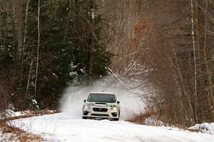 Jamey Randall / Andrew Rausch Subaru WRX on SS2, Nemadji Trail West I.