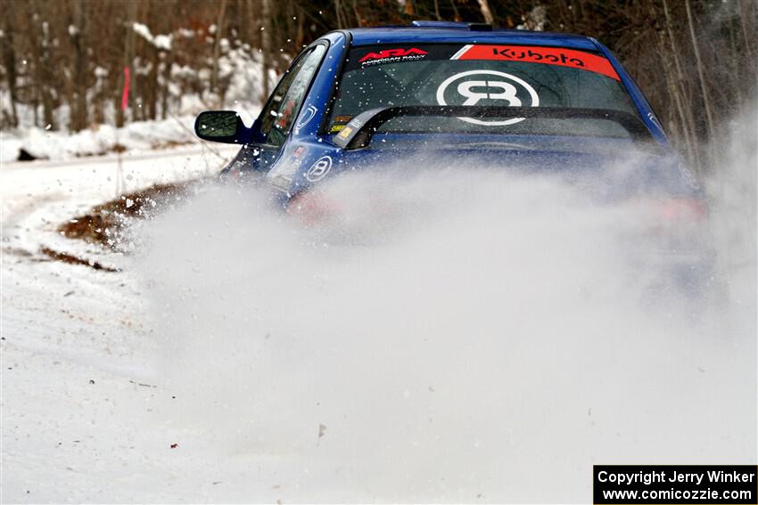 Connor Himes / Elliot Prusi Subaru Impreza on SS2, Nemadji Trail West I.