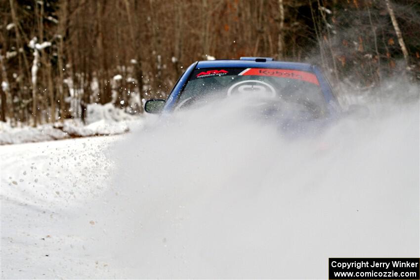 Connor Himes / Elliot Prusi Subaru Impreza on SS2, Nemadji Trail West I.