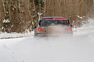 Peter Farrow / Jackson Sedivy Subaru WRX on SS2, Nemadji Trail West I.