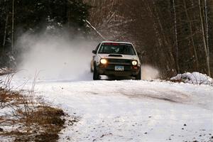 Josh Nykanen / Charlotte Himes VW GTI on SS2, Nemadji Trail West I.