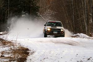 Josh Nykanen / Charlotte Himes VW GTI on SS2, Nemadji Trail West I.