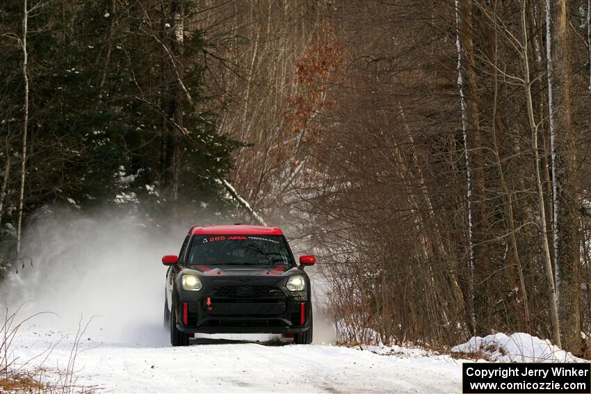 Luis Perocarpi / Mark Wells MINI Countryman JCW All4 on SS2, Nemadji Trail West I.