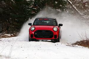 Cristian Perocarpi / David Quillen MINI Cooper JCW on SS2, Nemadji Trail West I.