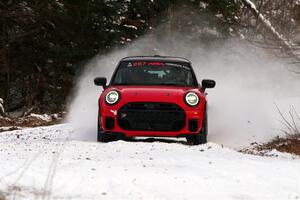 Cristian Perocarpi / David Quillen MINI Cooper JCW on SS2, Nemadji Trail West I.