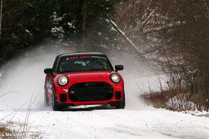 Cristian Perocarpi / David Quillen MINI Cooper JCW on SS2, Nemadji Trail West I.