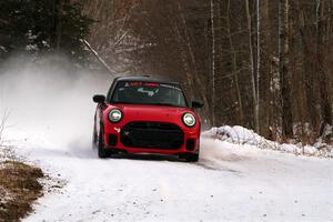 Cristian Perocarpi / David Quillen MINI Cooper JCW on SS2, Nemadji Trail West I.