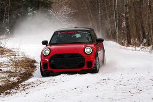 Cristian Perocarpi / David Quillen MINI Cooper JCW on SS2, Nemadji Trail West I.