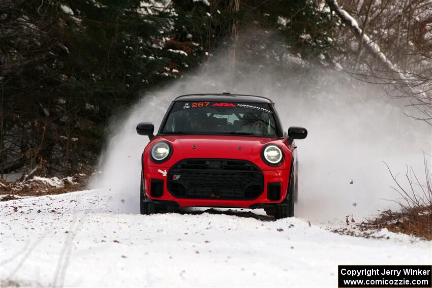 Cristian Perocarpi / David Quillen MINI Cooper JCW on SS2, Nemadji Trail West I.