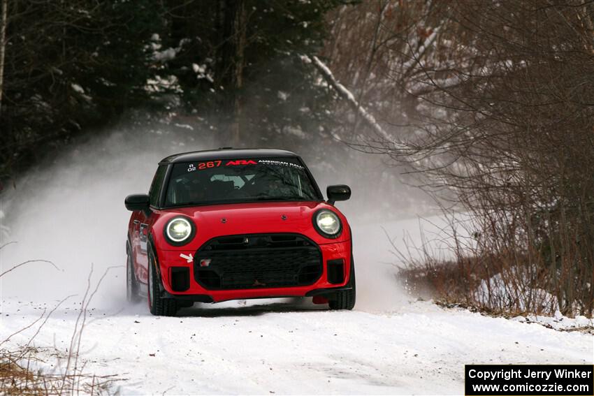Cristian Perocarpi / David Quillen MINI Cooper JCW on SS2, Nemadji Trail West I.