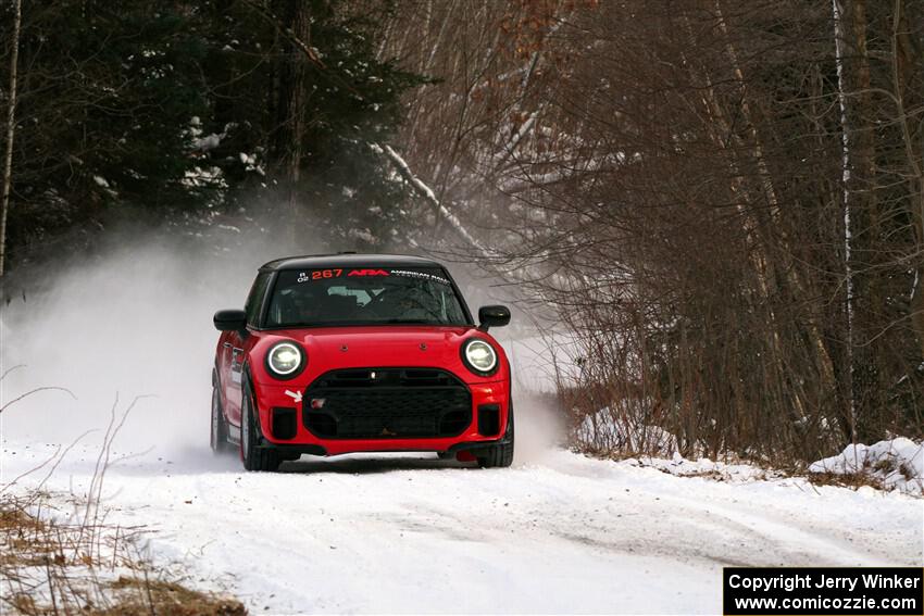 Cristian Perocarpi / David Quillen MINI Cooper JCW on SS2, Nemadji Trail West I.