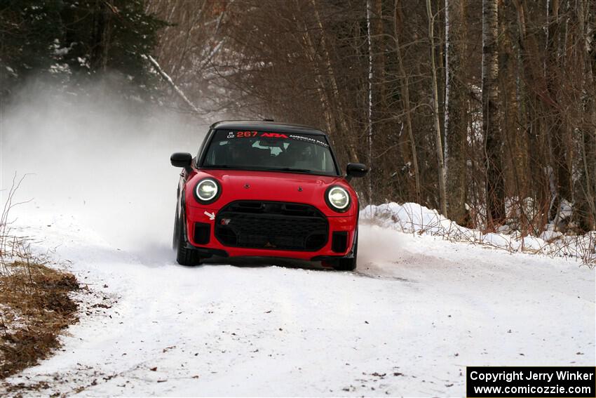 Cristian Perocarpi / David Quillen MINI Cooper JCW on SS2, Nemadji Trail West I.