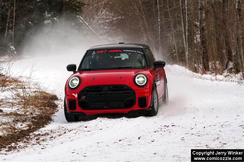 Cristian Perocarpi / David Quillen MINI Cooper JCW on SS2, Nemadji Trail West I.