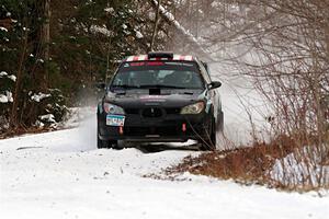 Matt James / Jackie James Subaru Impreza on SS2, Nemadji Trail West I.