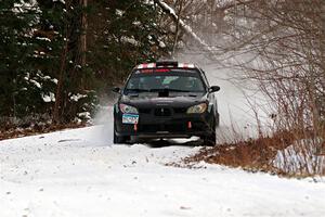 Matt James / Jackie James Subaru Impreza on SS2, Nemadji Trail West I.
