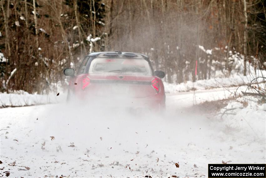 Cristian Perocarpi / David Quillen MINI Cooper JCW on SS2, Nemadji Trail West I.