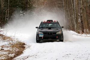 Matt James / Jackie James Subaru Impreza on SS2, Nemadji Trail West I.