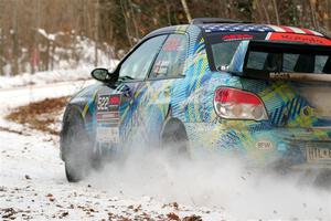 Matt James / Jackie James Subaru Impreza on SS2, Nemadji Trail West I.