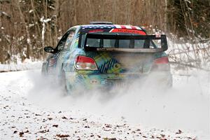 Matt James / Jackie James Subaru Impreza on SS2, Nemadji Trail West I.