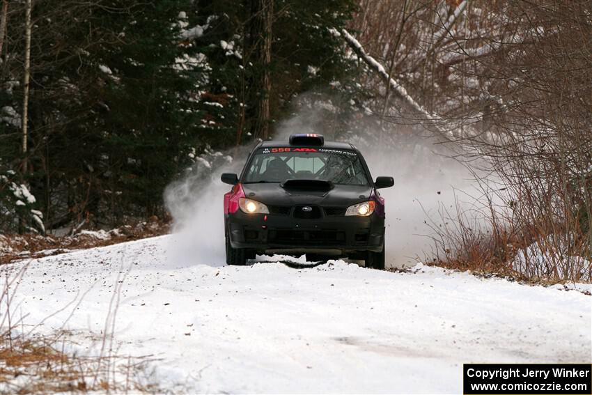 Colin Gleason / Marc Gutenberger Subaru Impreza 2.5RS on SS2, Nemadji Trail West I.