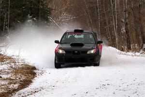Colin Gleason / Marc Gutenberger Subaru Impreza 2.5RS on SS2, Nemadji Trail West I.
