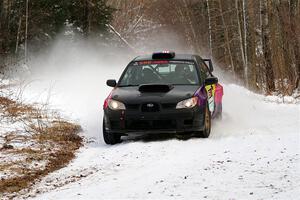 Colin Gleason / Marc Gutenberger Subaru Impreza 2.5RS on SS2, Nemadji Trail West I.