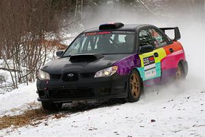 Colin Gleason / Marc Gutenberger Subaru Impreza 2.5RS on SS2, Nemadji Trail West I.