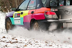 Colin Gleason / Marc Gutenberger Subaru Impreza 2.5RS on SS2, Nemadji Trail West I.