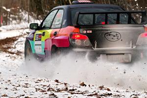 Colin Gleason / Marc Gutenberger Subaru Impreza 2.5RS on SS2, Nemadji Trail West I.