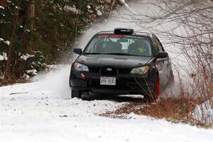 Jonah Becken / Peyton Reece Subaru Impreza 2.5i on SS2, Nemadji Trail West I.