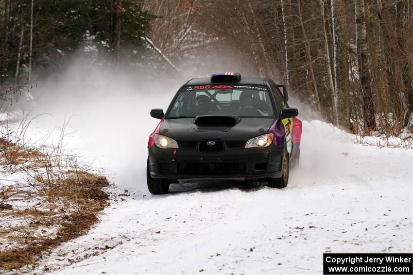 Colin Gleason / Marc Gutenberger Subaru Impreza 2.5RS on SS2, Nemadji Trail West I.