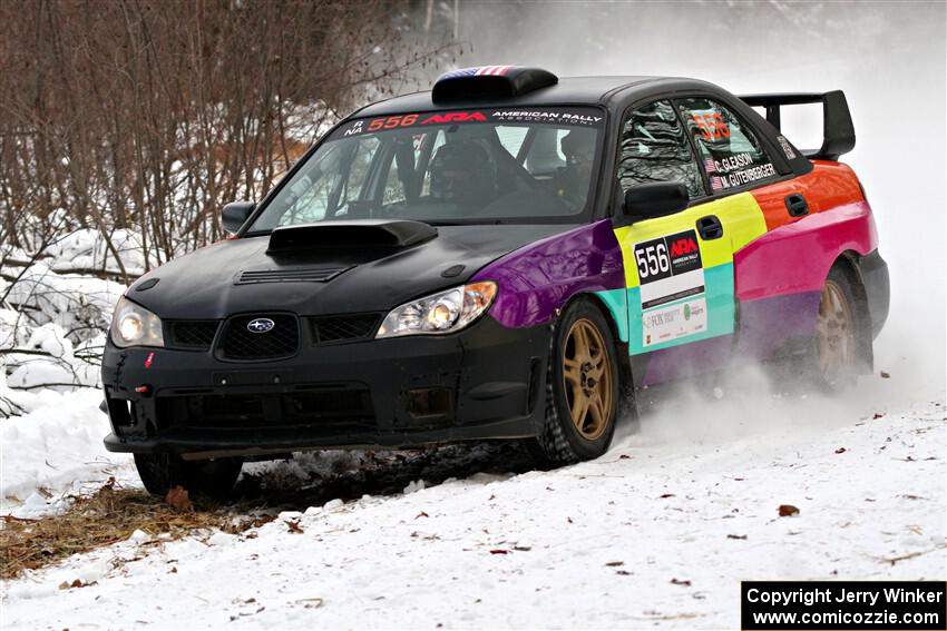 Colin Gleason / Marc Gutenberger Subaru Impreza 2.5RS on SS2, Nemadji Trail West I.