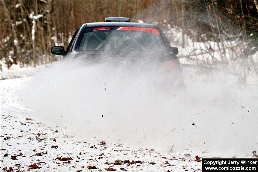 Jonah Becken / Peyton Reece Subaru Impreza 2.5i on SS2, Nemadji Trail West I.