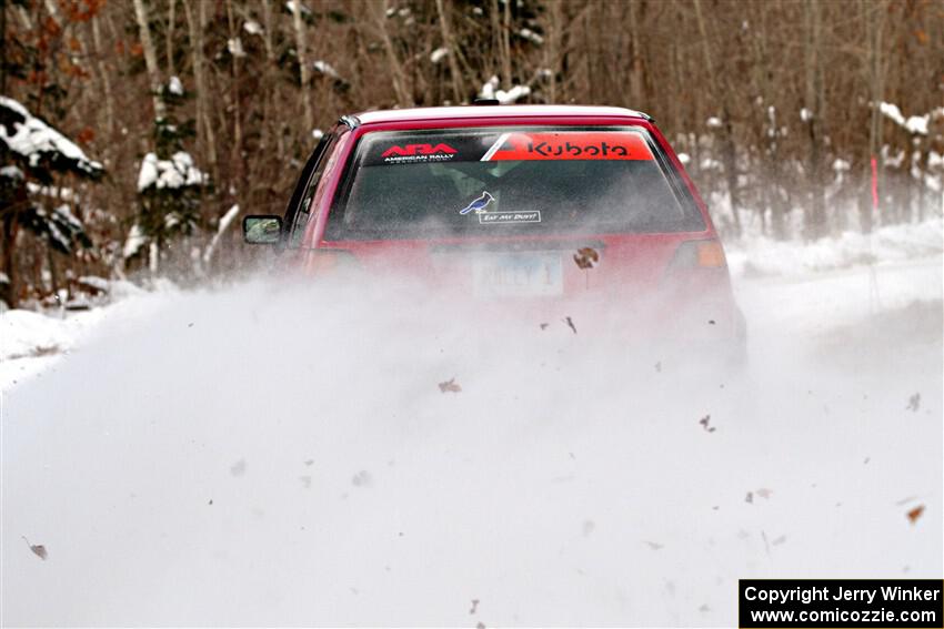 Nino Ortega / Peyton Goldenstein VW GTI on SS2, Nemadji Trail West I.