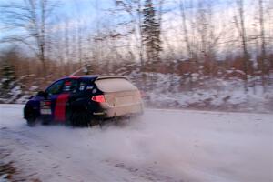 Silas Himes / Guinevere Himes Subaru WRX STi on SS3, Nemadji Trail East II.
