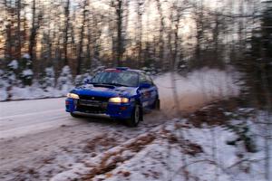 Connor Himes / Elliot Prusi Subaru Impreza on SS3, Nemadji Trail East II.