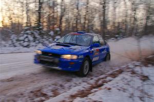 Connor Himes / Elliot Prusi Subaru Impreza on SS3, Nemadji Trail East II.