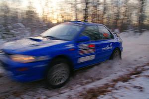 Connor Himes / Elliot Prusi Subaru Impreza on SS3, Nemadji Trail East II.