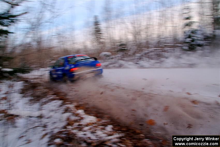 Connor Himes / Elliot Prusi Subaru Impreza on SS3, Nemadji Trail East II.
