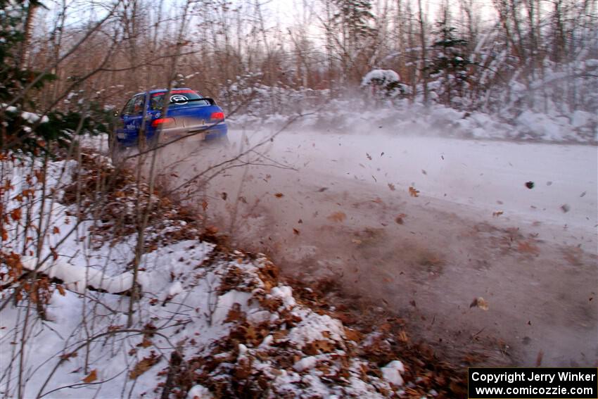 Connor Himes / Elliot Prusi Subaru Impreza on SS3, Nemadji Trail East II.
