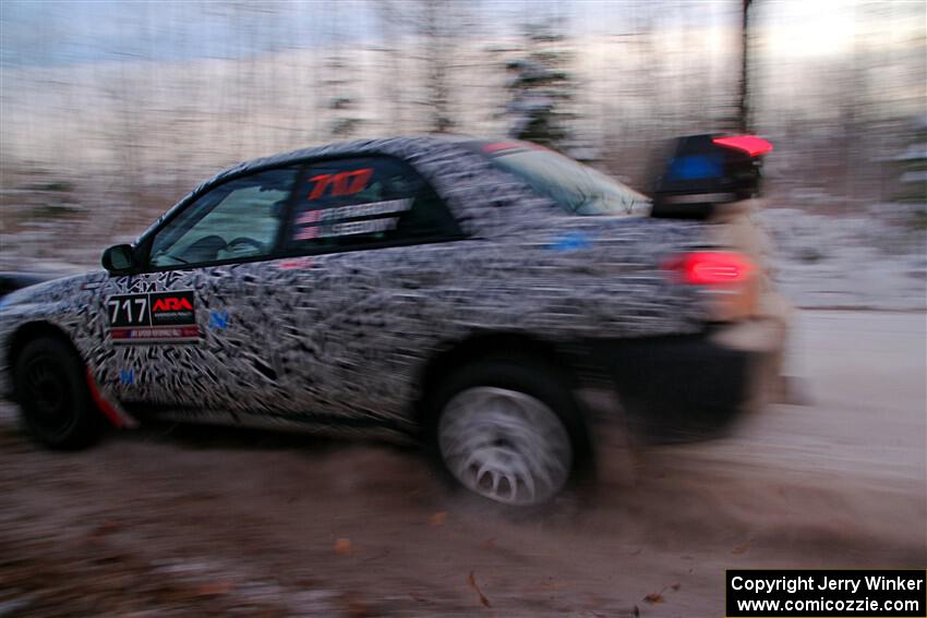 Peter Farrow / Jackson Sedivy Subaru WRX on SS3, Nemadji Trail East II.