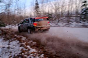 Peter Farrow / Jackson Sedivy Subaru WRX on SS3, Nemadji Trail East II.