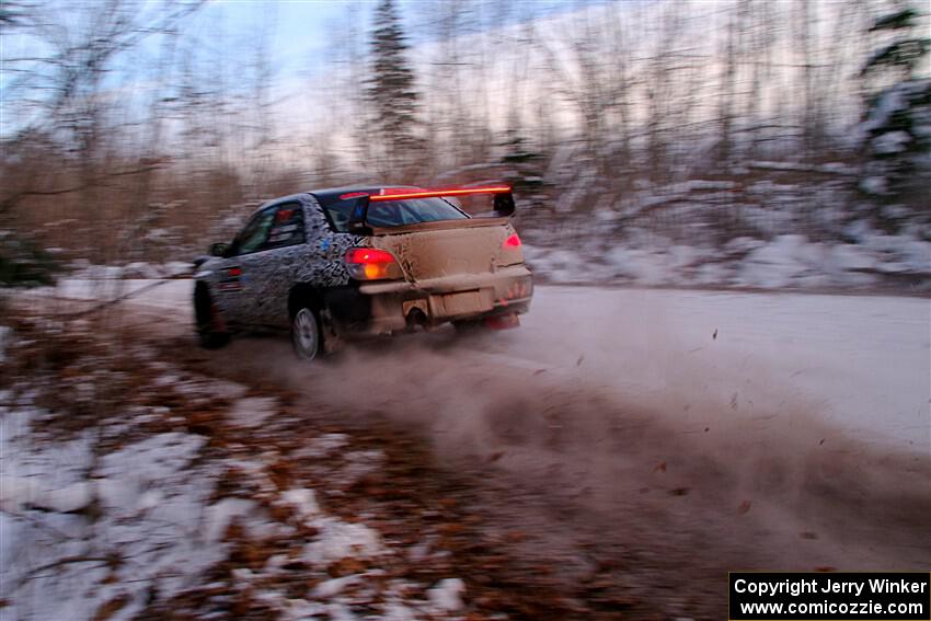 Peter Farrow / Jackson Sedivy Subaru WRX on SS3, Nemadji Trail East II.