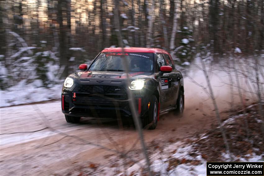 Luis Perocarpi / Mark Wells MINI Countryman JCW All4 on SS3, Nemadji Trail East II.
