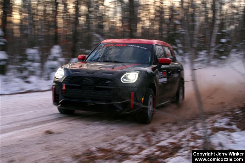 Luis Perocarpi / Mark Wells MINI Countryman JCW All4 on SS3, Nemadji Trail East II.