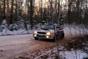 Tyler Matalas / Jake Robinson Subaru Impreza LX on SS3, Nemadji Trail East II.