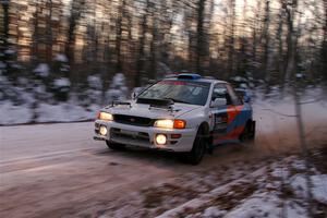 Tyler Matalas / Jake Robinson Subaru Impreza LX on SS3, Nemadji Trail East II.