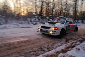 Tyler Matalas / Jake Robinson Subaru Impreza LX on SS3, Nemadji Trail East II.