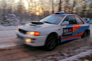 Tyler Matalas / Jake Robinson Subaru Impreza LX on SS3, Nemadji Trail East II.